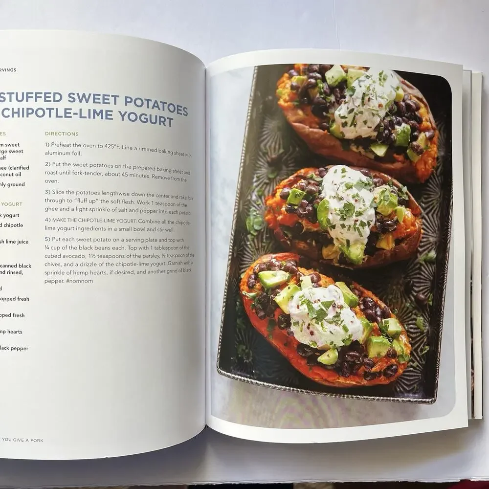 Eat Like You Give a Fork The Real Dish on Eating to Thrive Cookbook Hardcover
